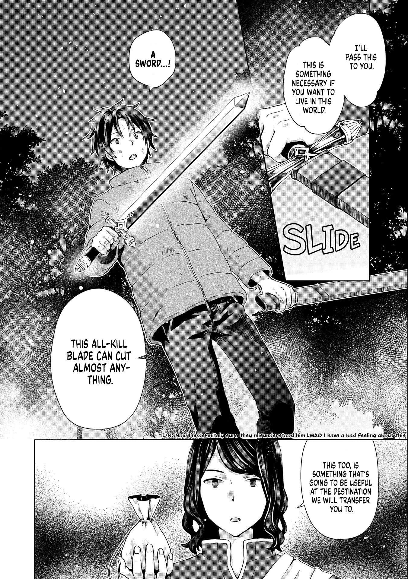 I Got Sent to Another World, but It’s in the Mountains. In Reaction, I Choose Comfort Over Strength Chapter 2 - Page 19