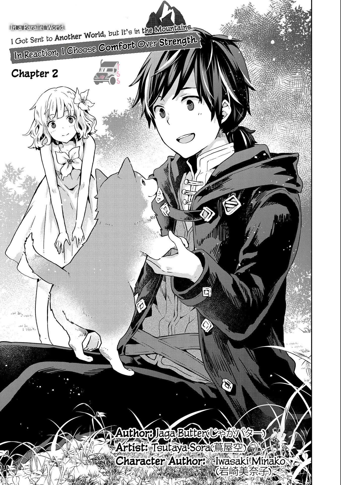 I Got Sent to Another World, but It’s in the Mountains. In Reaction, I Choose Comfort Over Strength Chapter 2 - Page 2