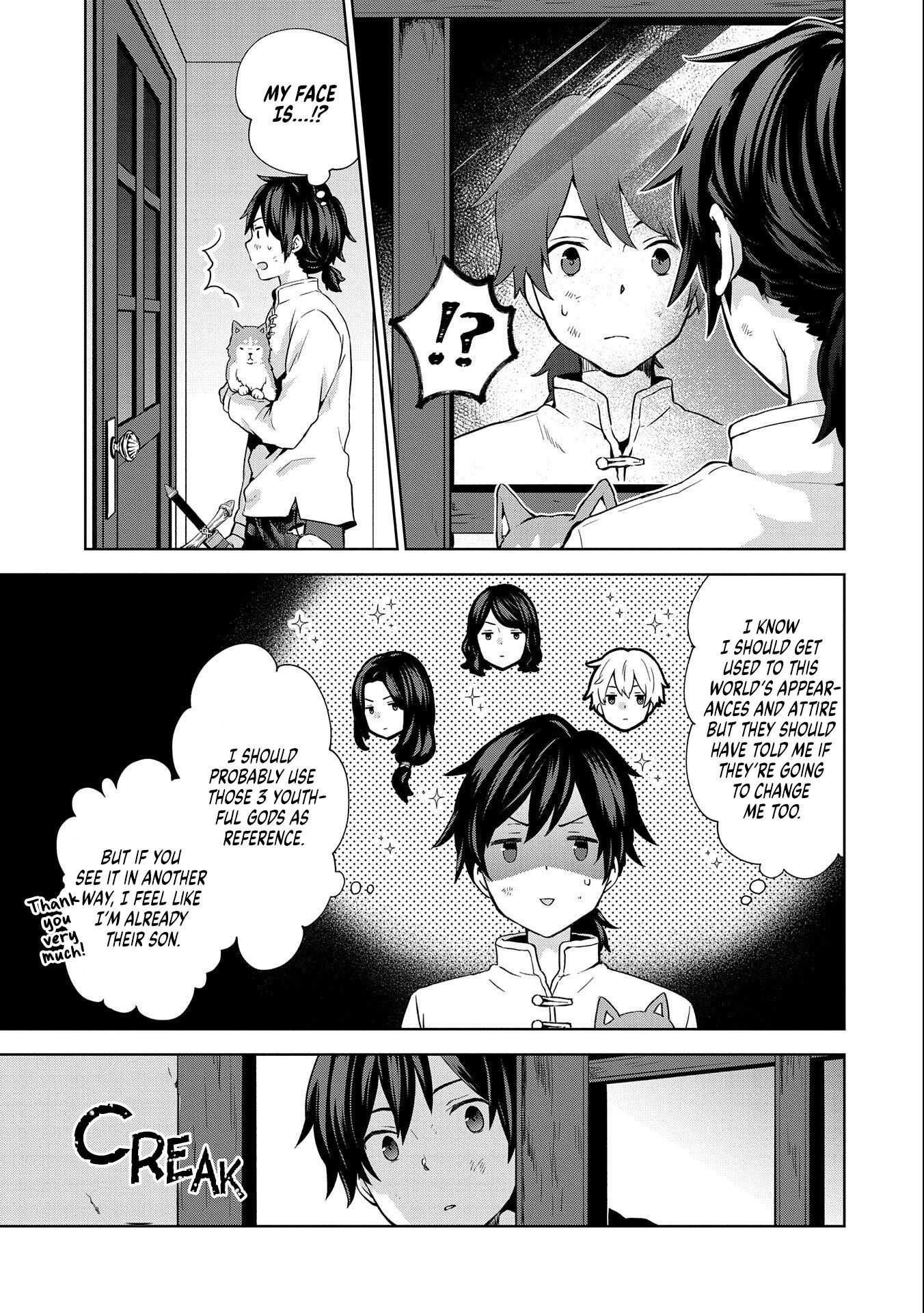 I Got Sent to Another World, but It’s in the Mountains. In Reaction, I Choose Comfort Over Strength Chapter 2 - Page 24