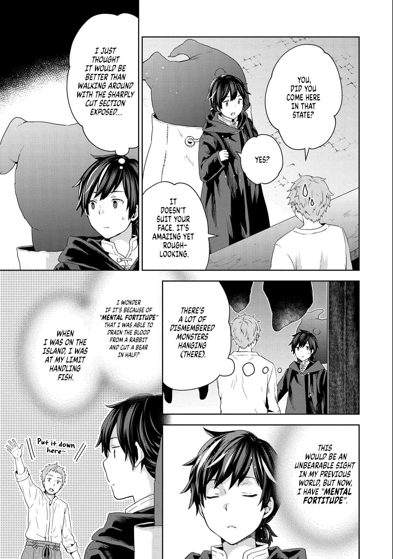 I Got Sent to Another World, but It’s in the Mountains. In Reaction, I Choose Comfort Over Strength Chapter 4 - Page 8