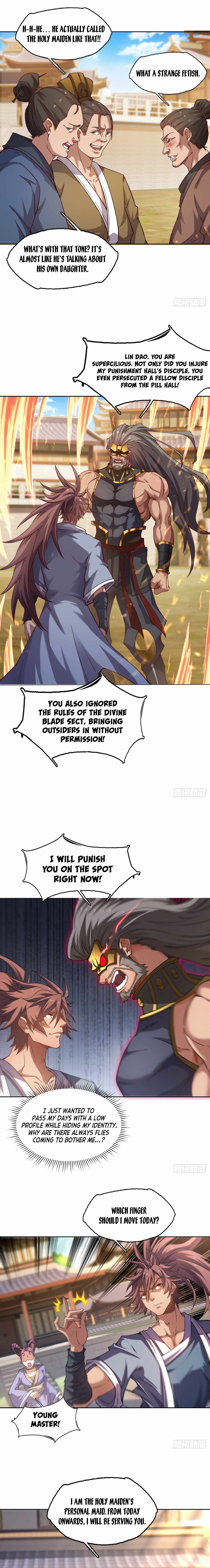 I Have a Blade That Can Cut Heaven and Earth Chapter 10 - Page 2