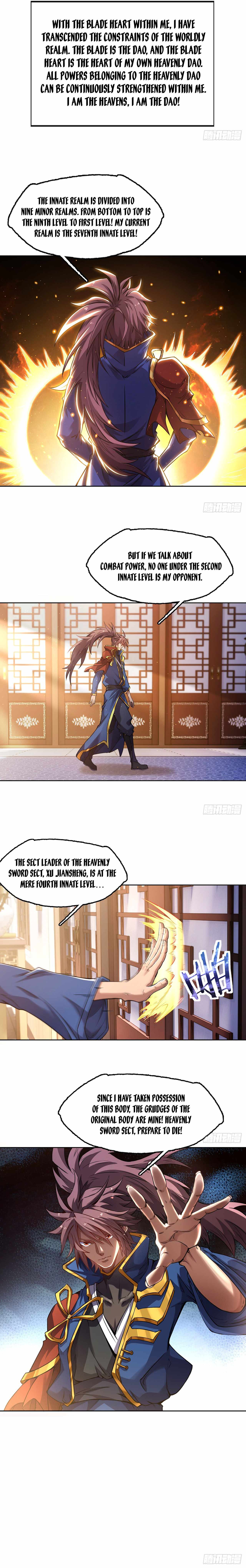 I Have a Blade That Can Cut Heaven and Earth Chapter 4 - Page 8