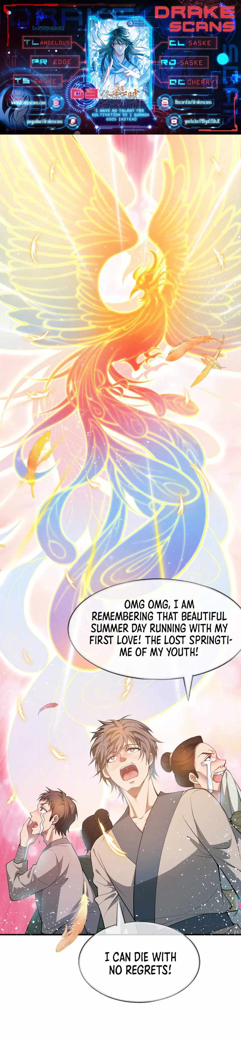 I Have No Talent for Cultivation So I Summon Gods Instead Chapter 3 - Page 0