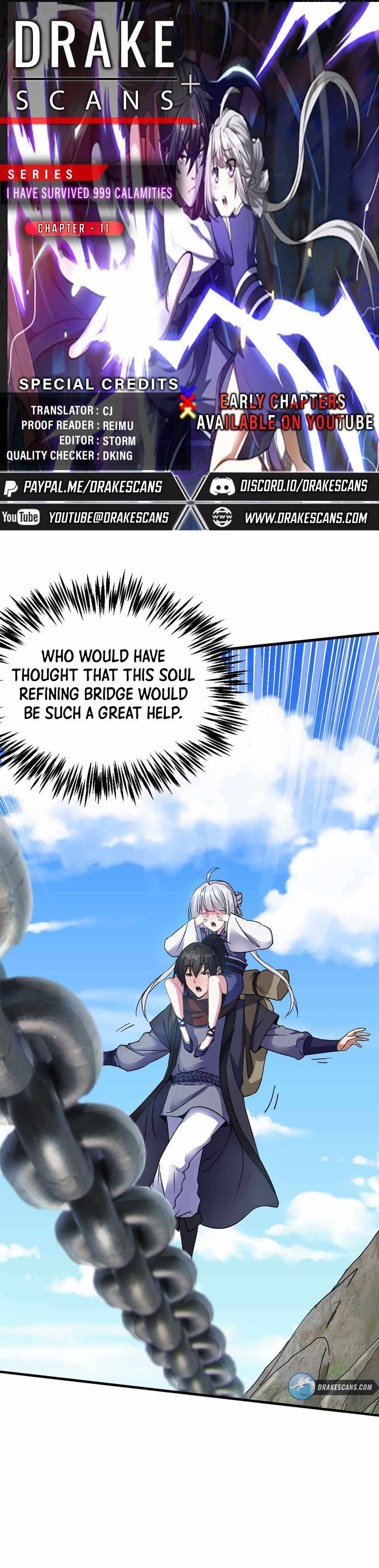 I Have Survived 999 Calamities Chapter 11 - Page 1