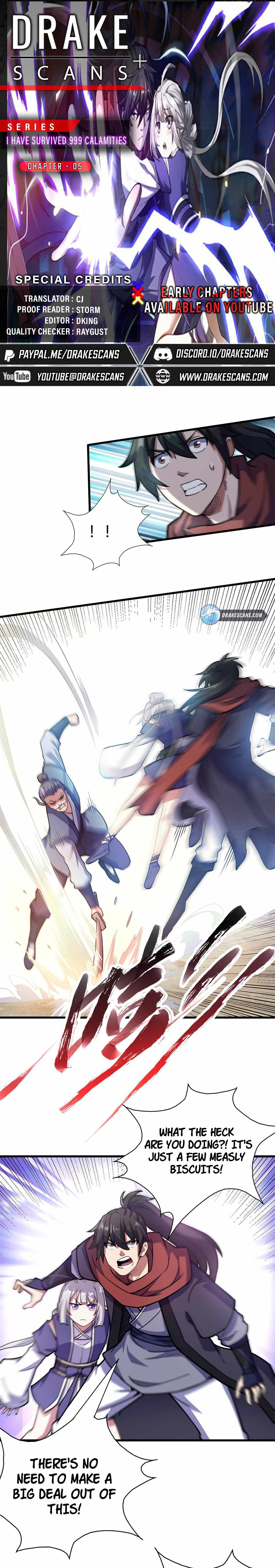 I Have Survived 999 Calamities Chapter 5 - Page 1