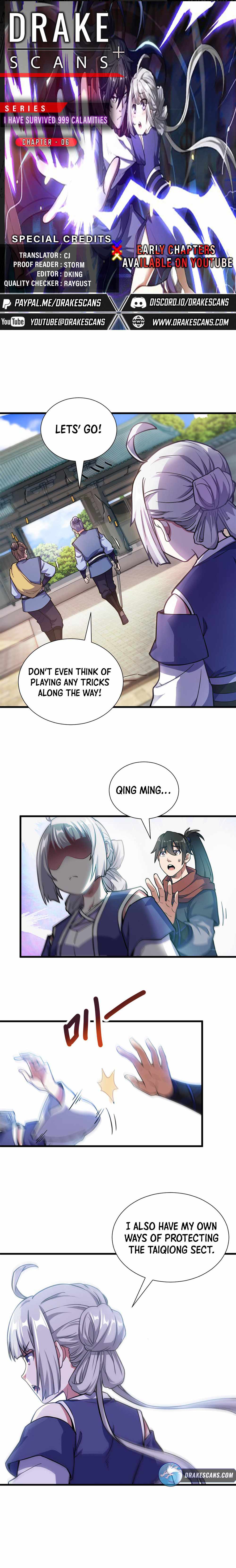 I Have Survived 999 Calamities Chapter 6 - Page 1