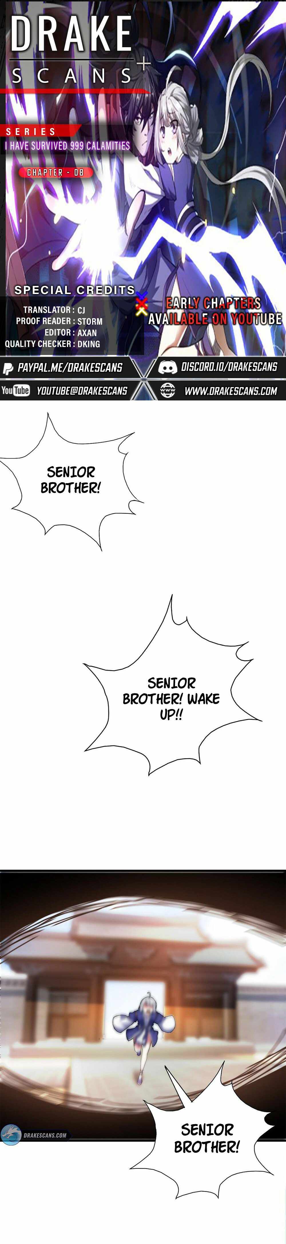 I Have Survived 999 Calamities Chapter 8 - Page 1