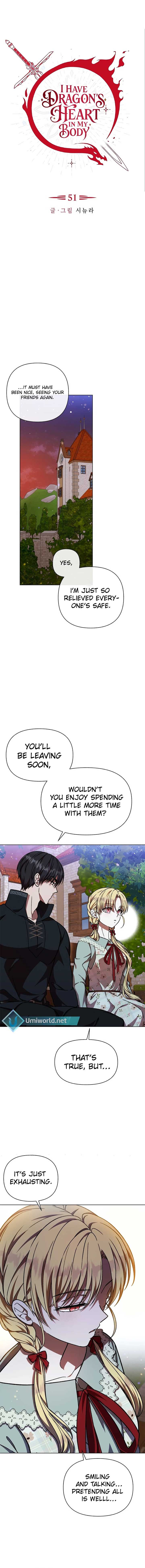 I Have the Dragon’s Heart Chapter 51 - Page 1