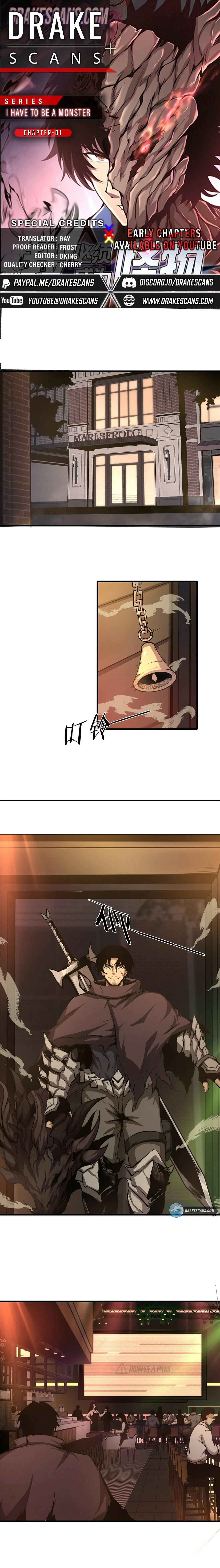 I Have to Be a Monster Chapter 1 - Page 0