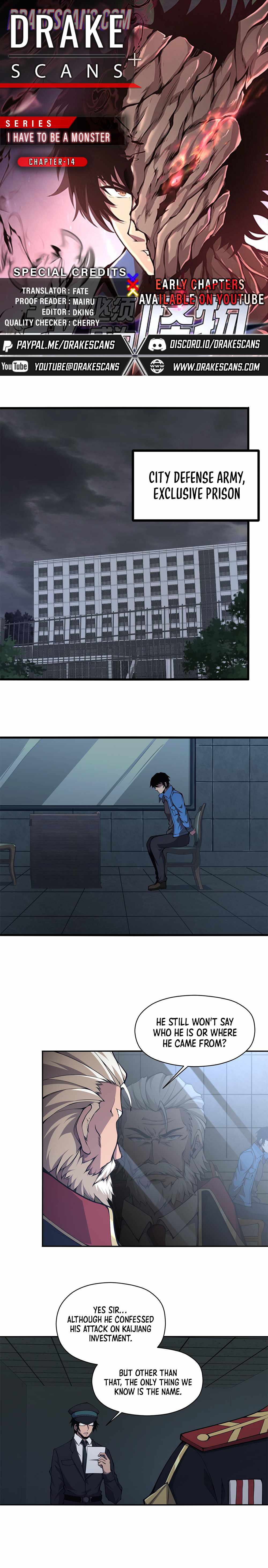 I Have to Be a Monster Chapter 14 - Page 0