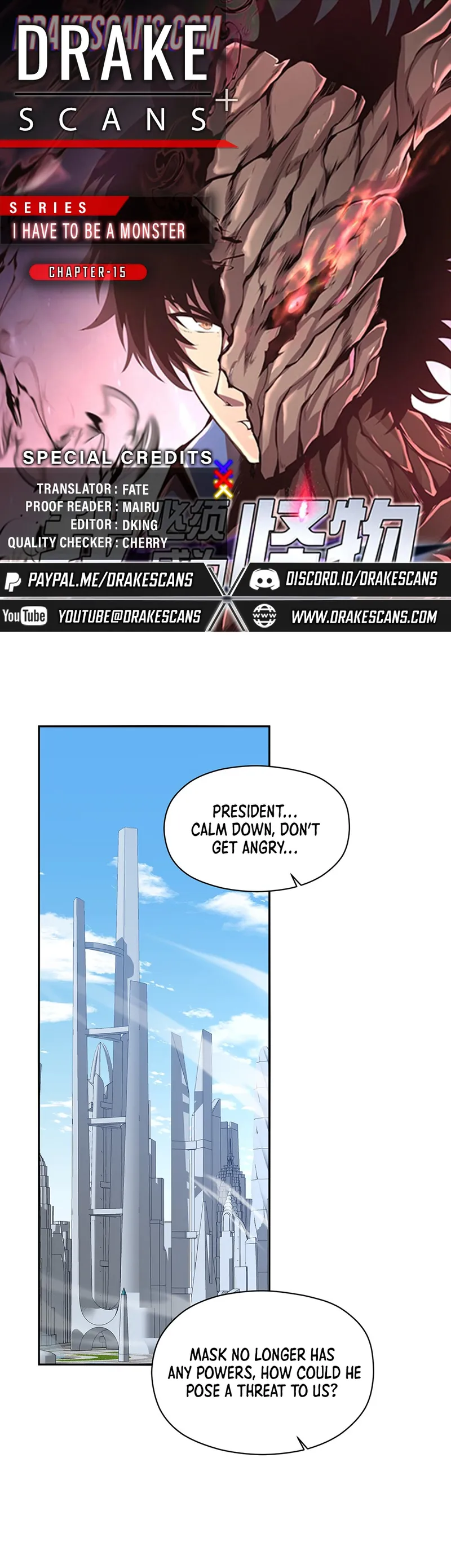 I Have to Be a Monster Chapter 15 - Page 0