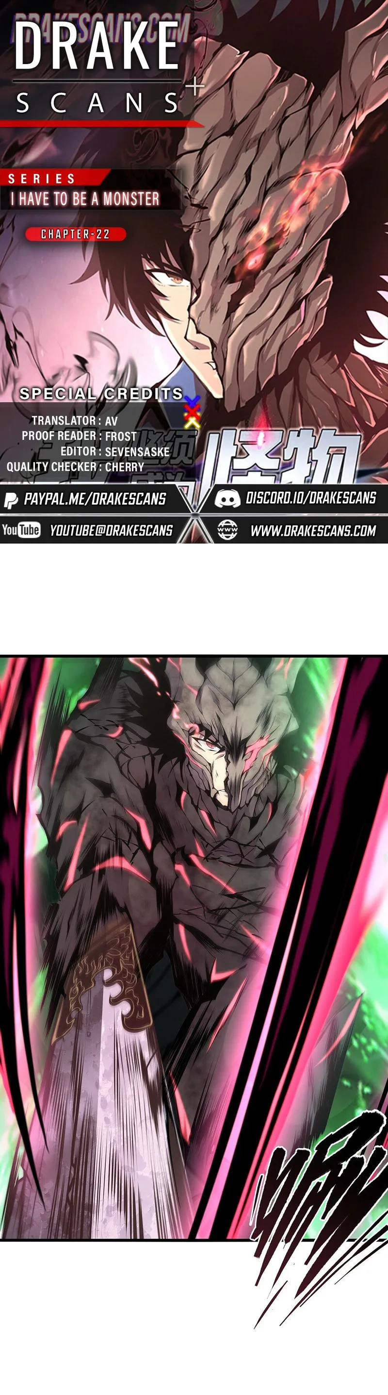 I Have to Be a Monster Chapter 22 - Page 0