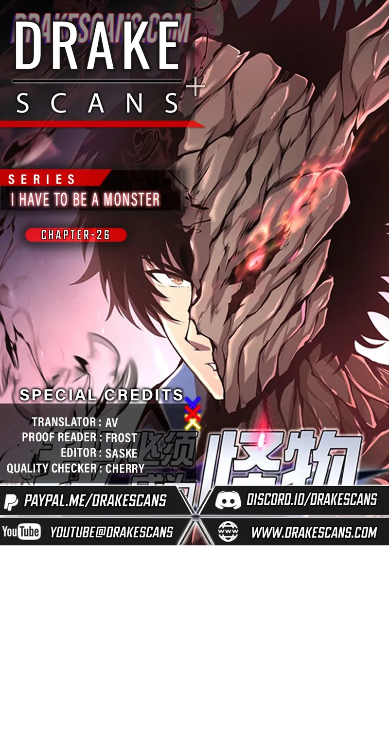 I Have to Be a Monster Chapter 26 - Page 0