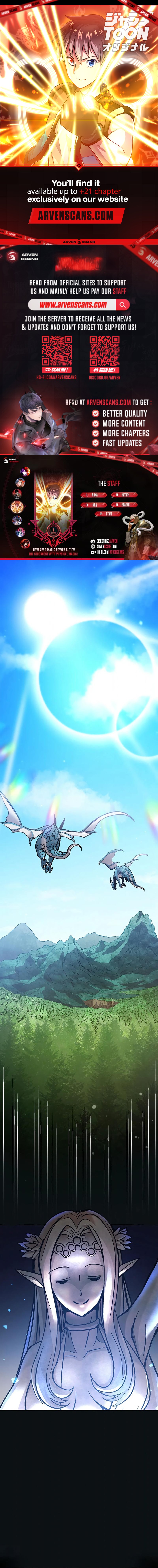I Have Zero Magic Power, but I’m the Strongest With Physical Magic! Chapter 1 - Page 1
