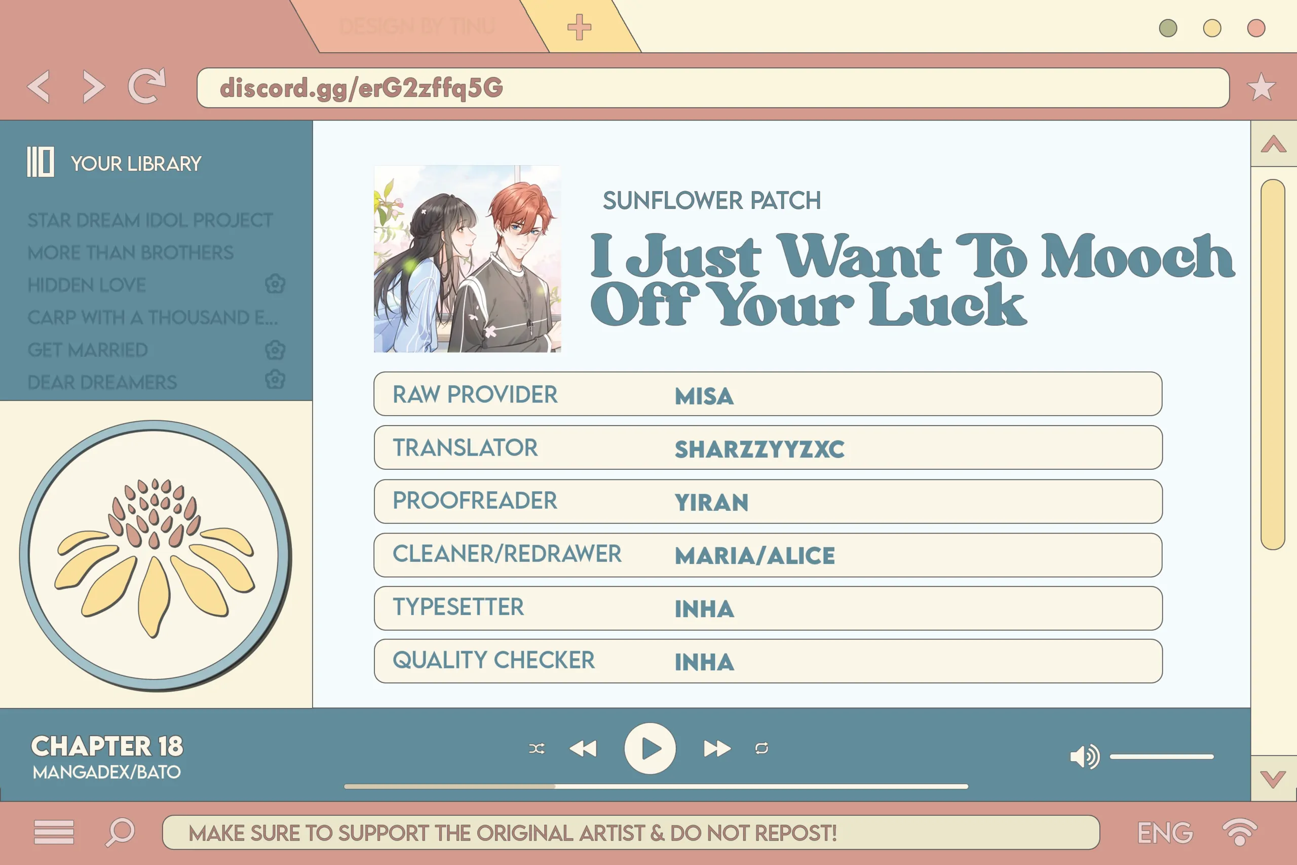 I Just Want to Mooch off Your Luck Chapter 18 - Page 14