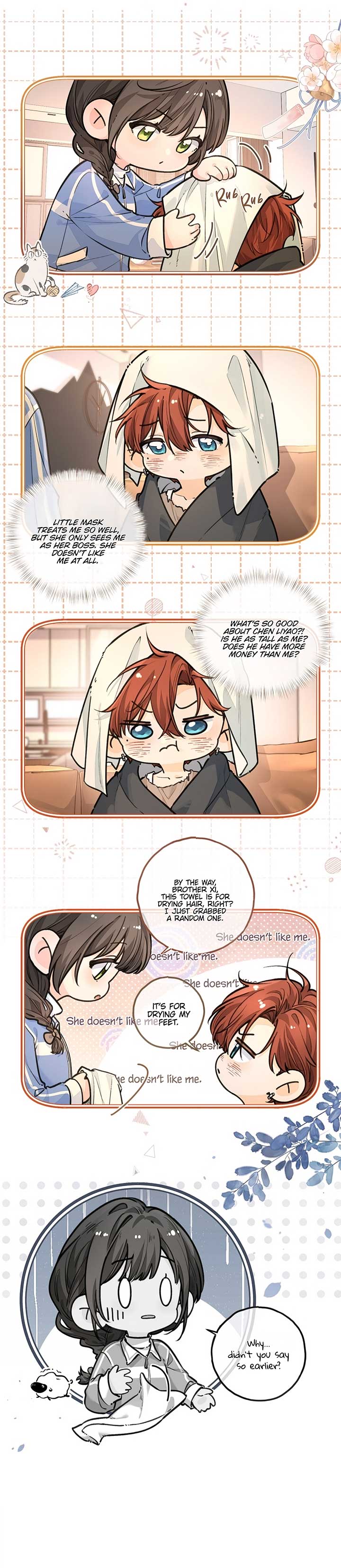 I Just Want to Mooch off Your Luck Chapter 54.5 - Page 1