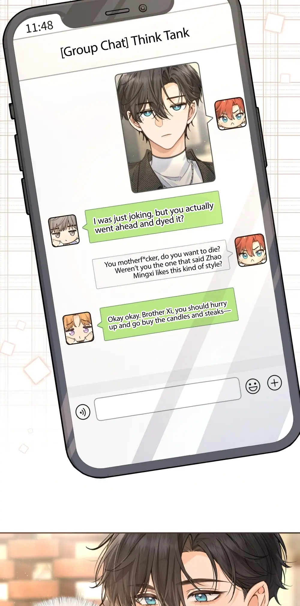 I Just Want to Mooch off Your Luck Chapter 60 - Page 8