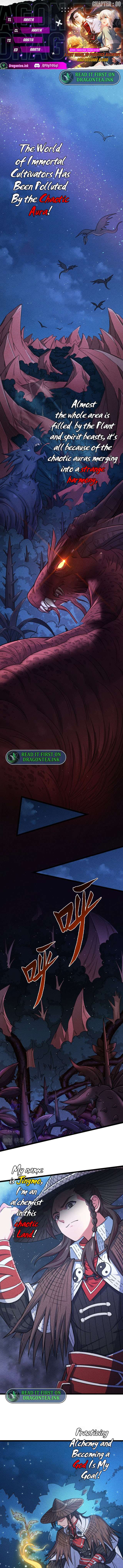 I Just Want to Practice Alchemy And Become A God Chapter 0 - Page 2