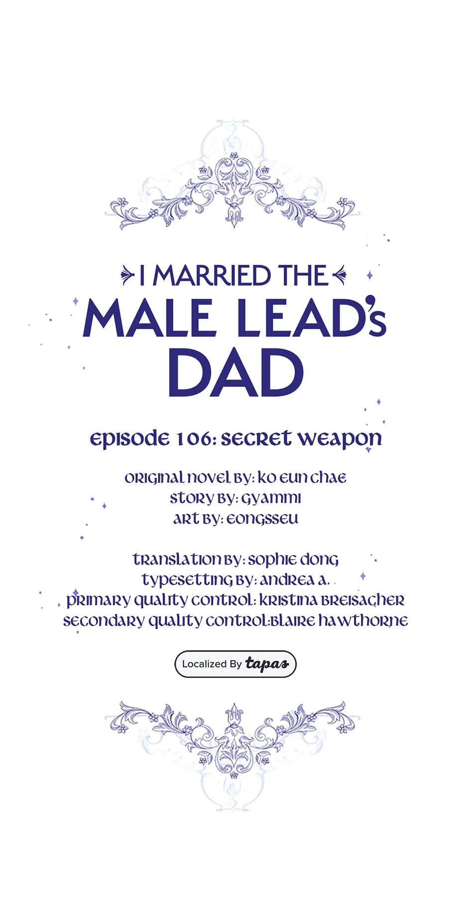 I Married the Male Lead’s Dad Chapter 106 - Page 35