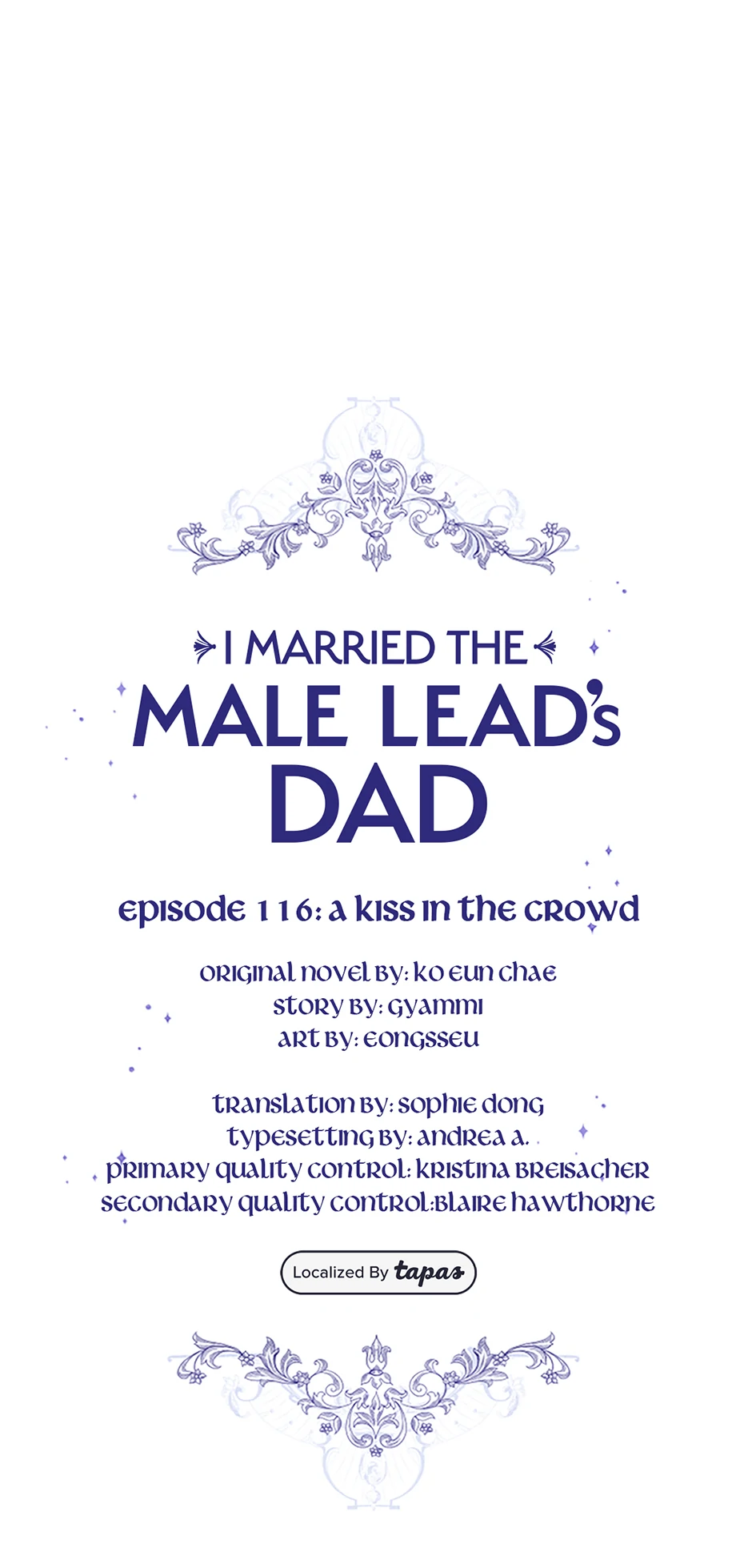 I Married the Male Lead’s Dad Chapter 116 - Page 0