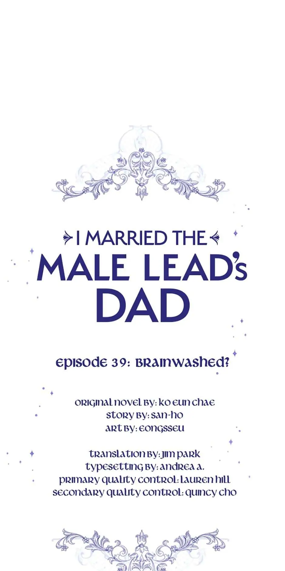 I Married the Male Lead’s Dad Chapter 39 - Page 0
