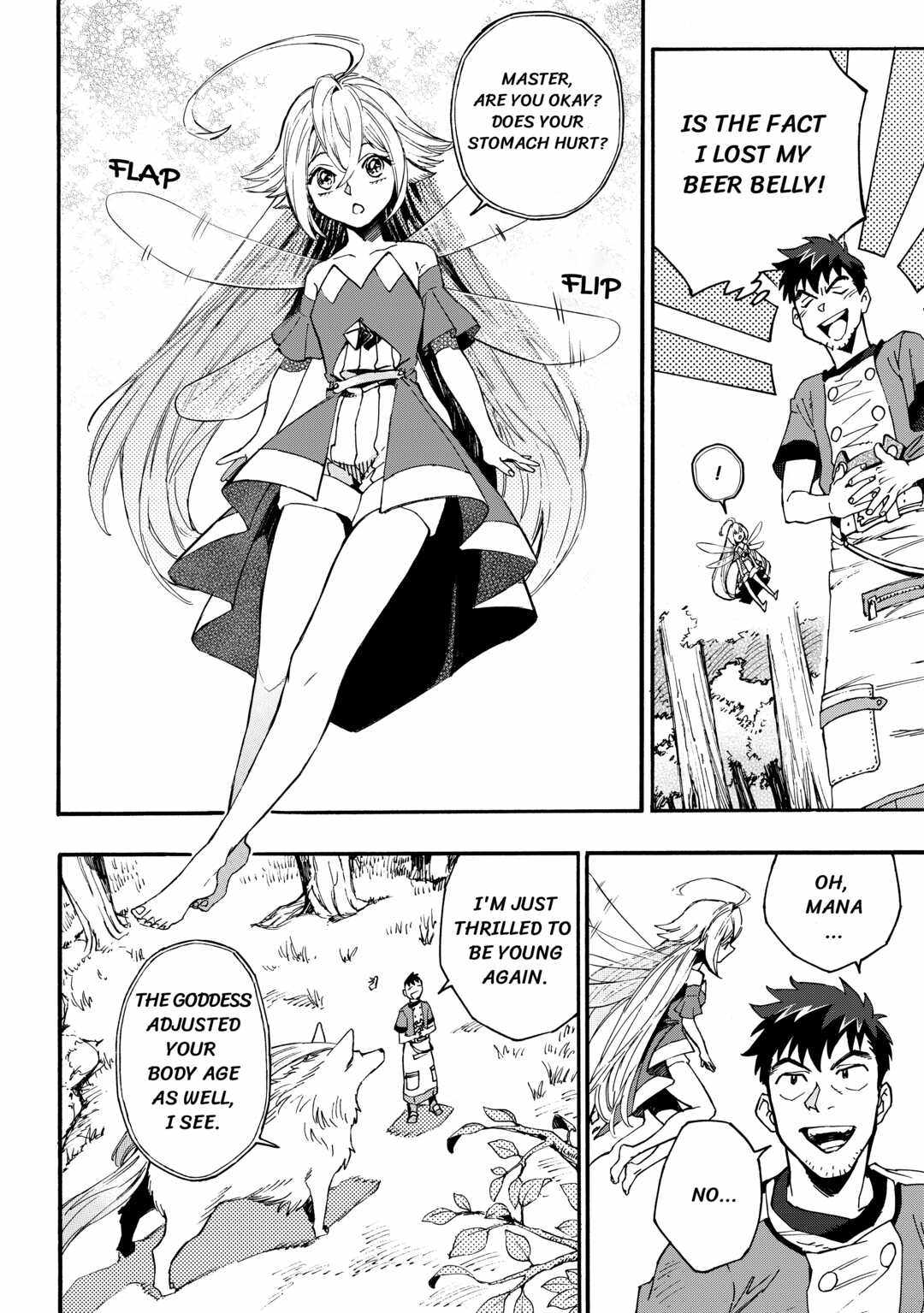 I May Be a Forty-something Old Guy, but Some Goddess Gave Me Nine Cheat Abilities! Chapter 1 - Page 8