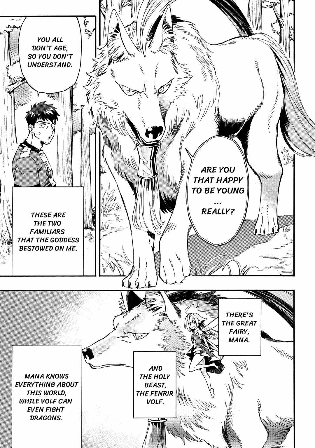 I May Be a Forty-something Old Guy, but Some Goddess Gave Me Nine Cheat Abilities! Chapter 1 - Page 9