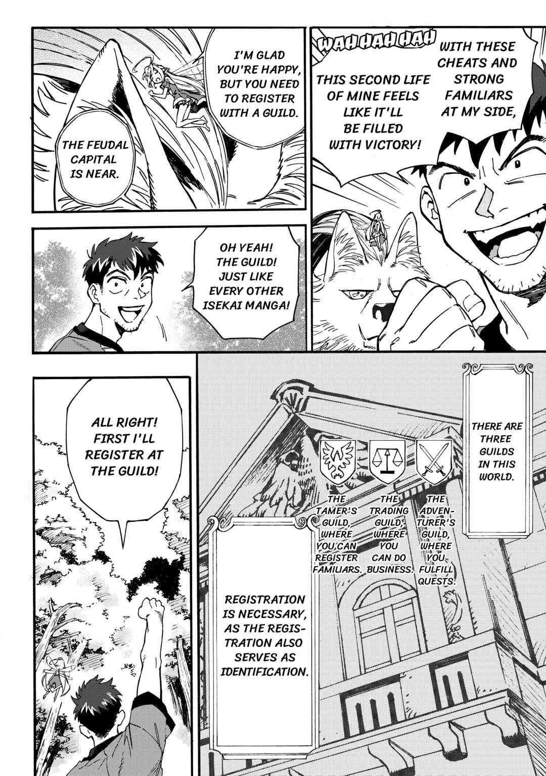 I May Be a Forty-something Old Guy, but Some Goddess Gave Me Nine Cheat Abilities! Chapter 1 - Page 10