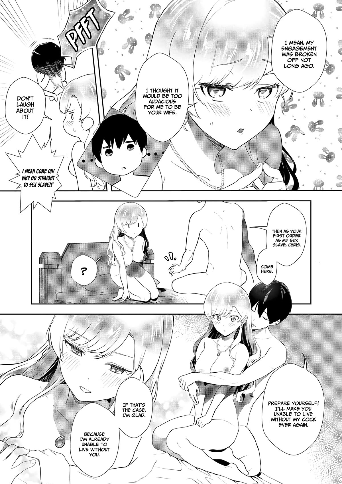 I May Be a Villainess, but Please Make Me Your Sex Slave! Chapter 2 - Page 24