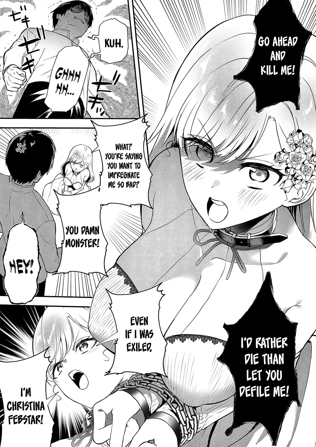 I May Be a Villainess, but Please Make Me Your Sex Slave! Chapter 8 - Page 2