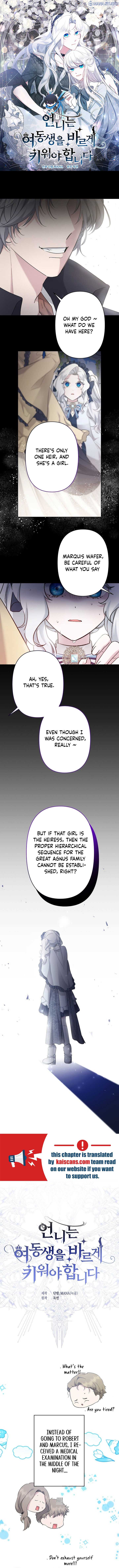 I Need to Raise My Sister Properly Chapter 21 - Page 0