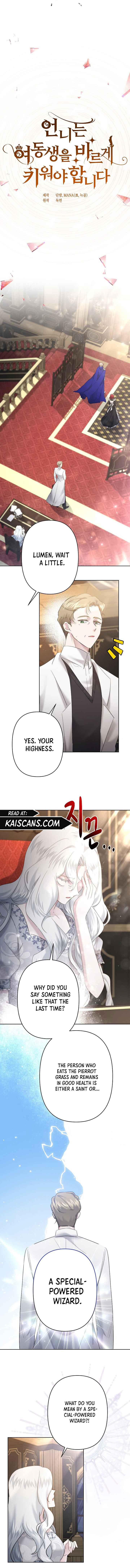 I Need to Raise My Sister Properly Chapter 27 - Page 4