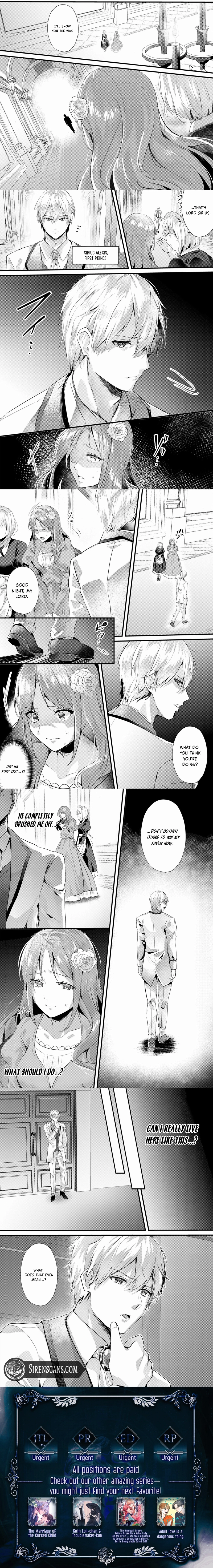 I Never Heard That the Coldhearted Prince, Rumored to Be My Husband, Would Love Me! Chapter 1 - Page 3