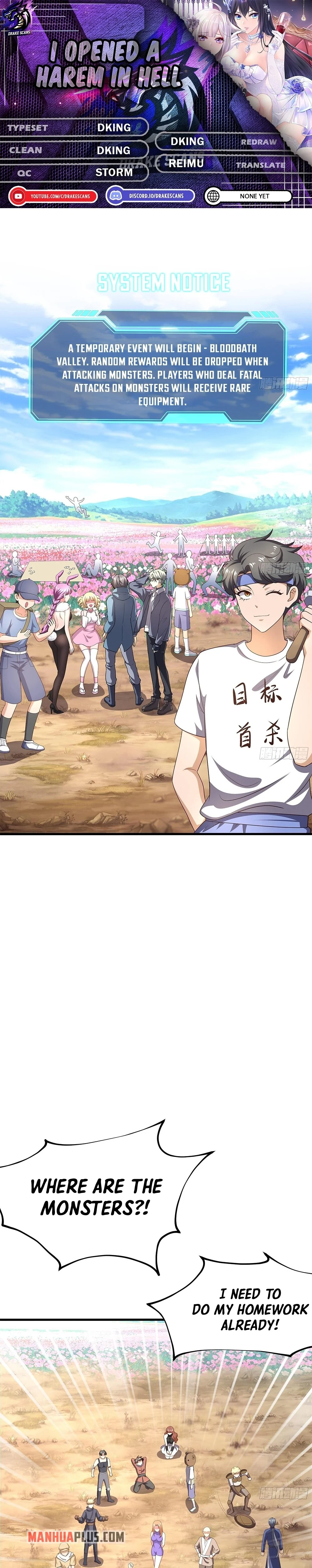 I Opened a Harem in Hell Chapter 8 - Page 1