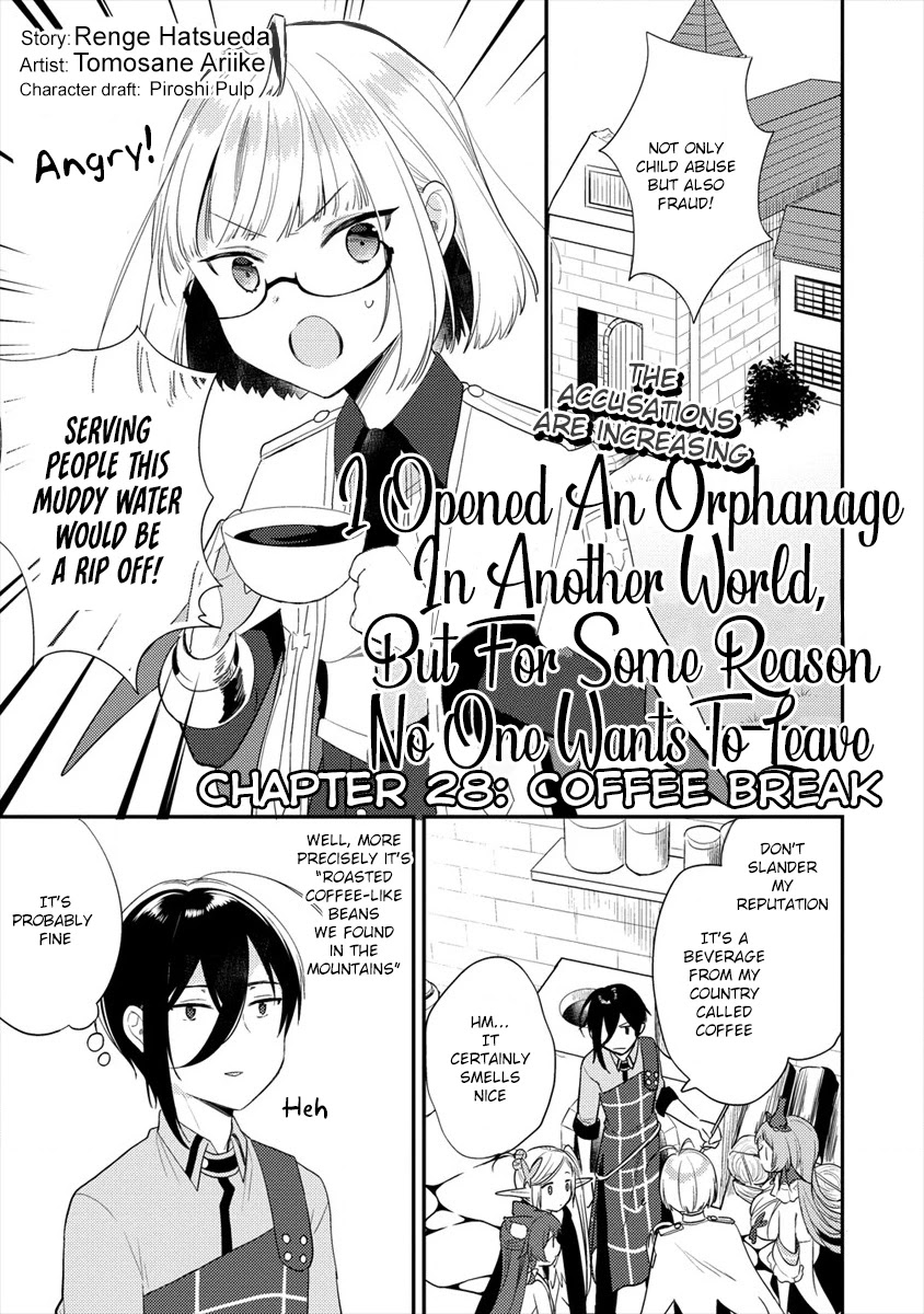 I Opened an Orphanage in a Different World, But Why Doesn’t Anyone Want to Graduate? Chapter 28 - Page 1