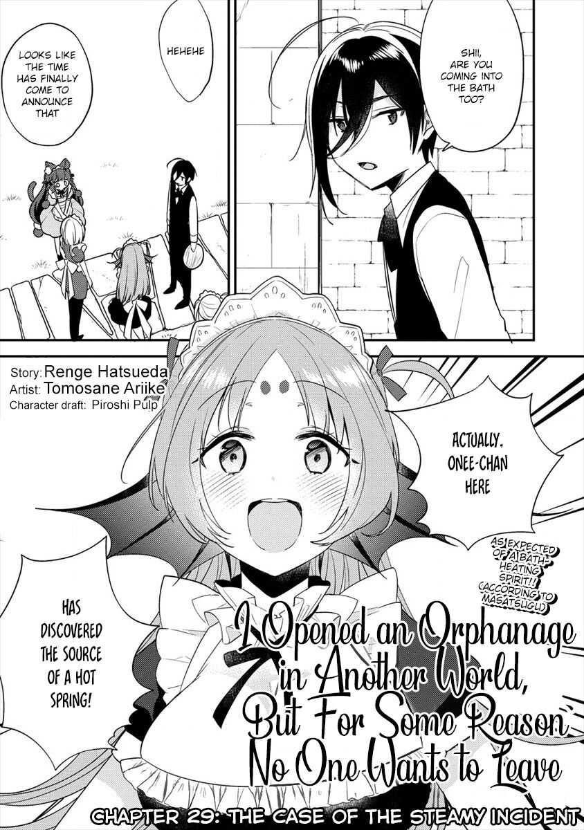 I Opened an Orphanage in a Different World, But Why Doesn’t Anyone Want to Graduate? Chapter 29 - Page 1