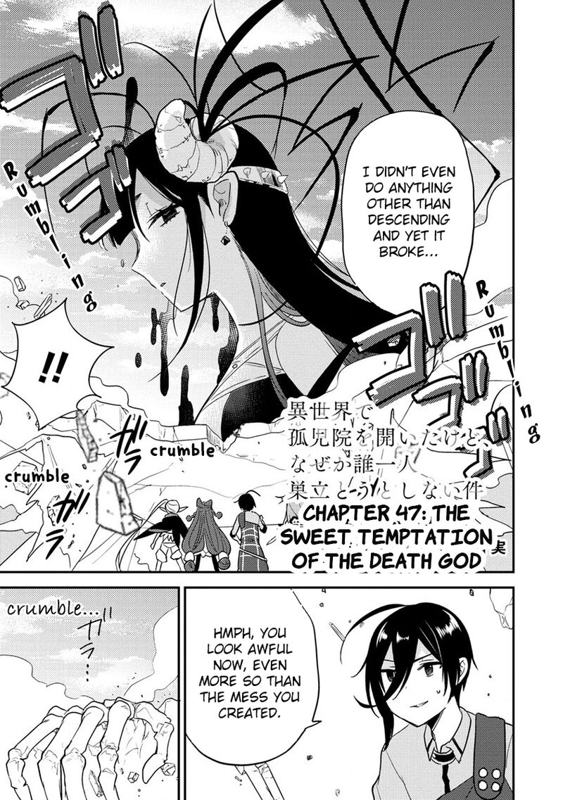 I Opened an Orphanage in a Different World, But Why Doesn’t Anyone Want to Graduate? Chapter 47 - Page 1