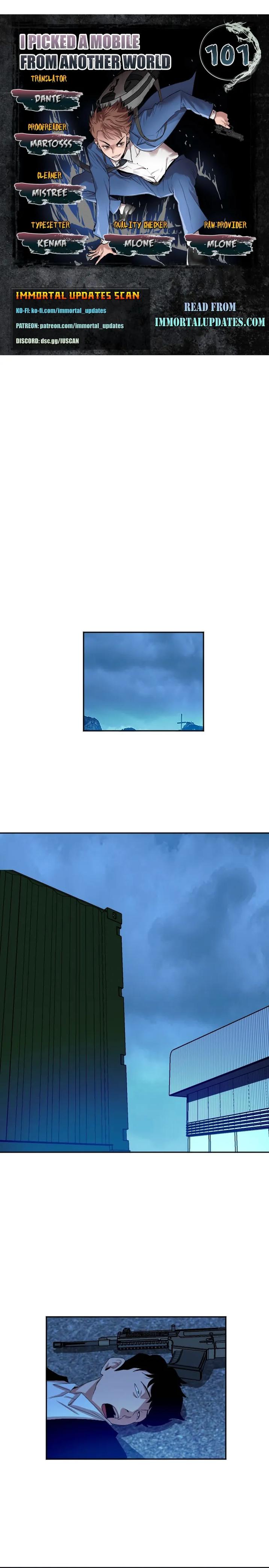 I Picked a Mobile From Another World Chapter 101 - Page 0