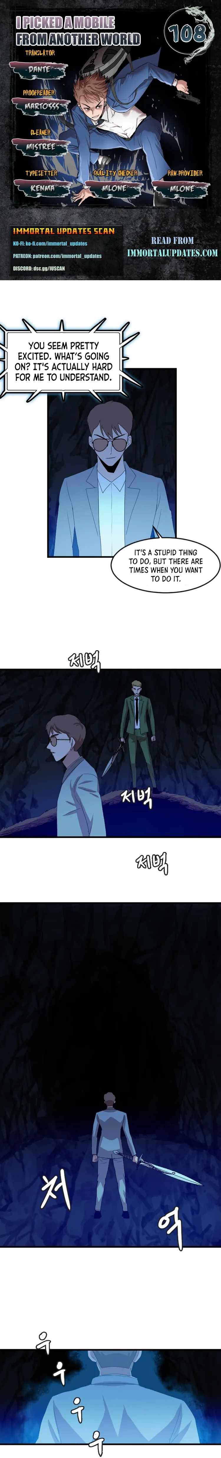 I Picked a Mobile From Another World Chapter 108 - Page 0