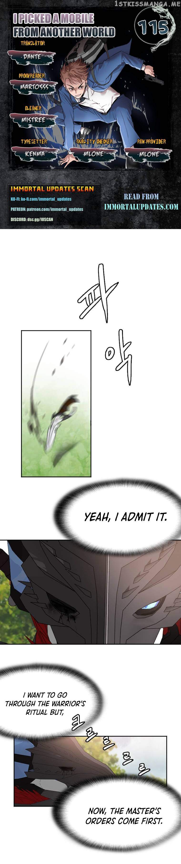 I Picked a Mobile From Another World Chapter 115 - Page 0