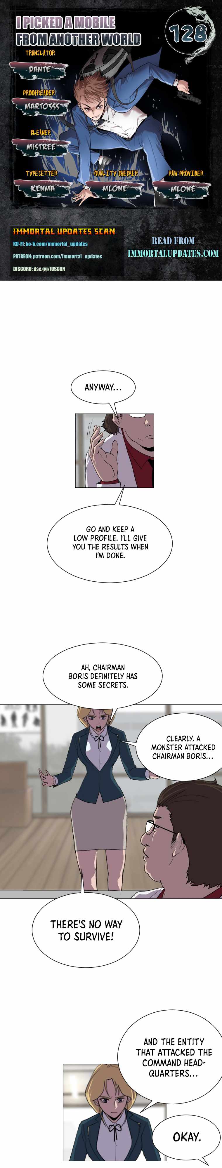 I Picked a Mobile From Another World Chapter 128 - Page 0