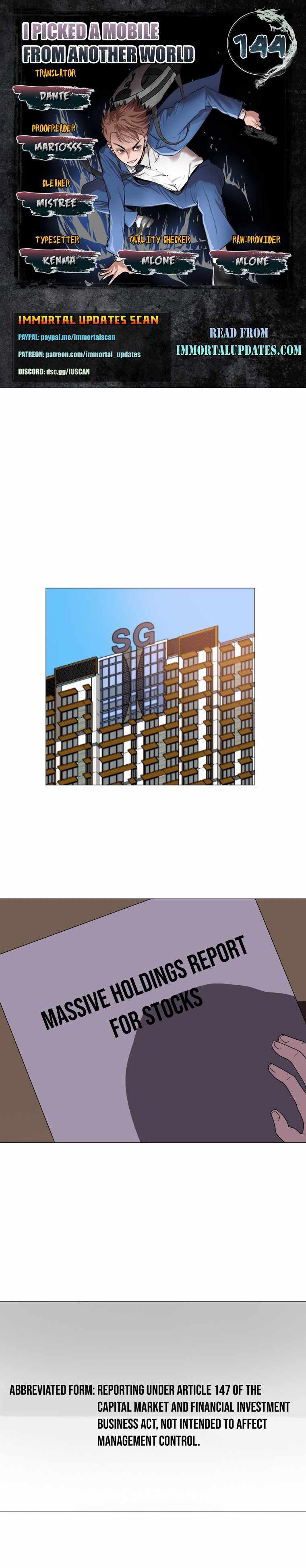 I Picked a Mobile From Another World Chapter 144 - Page 0