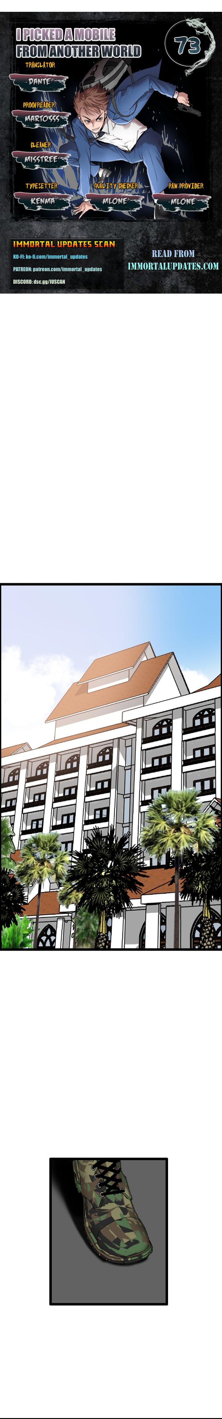 I Picked a Mobile From Another World Chapter 73 - Page 0