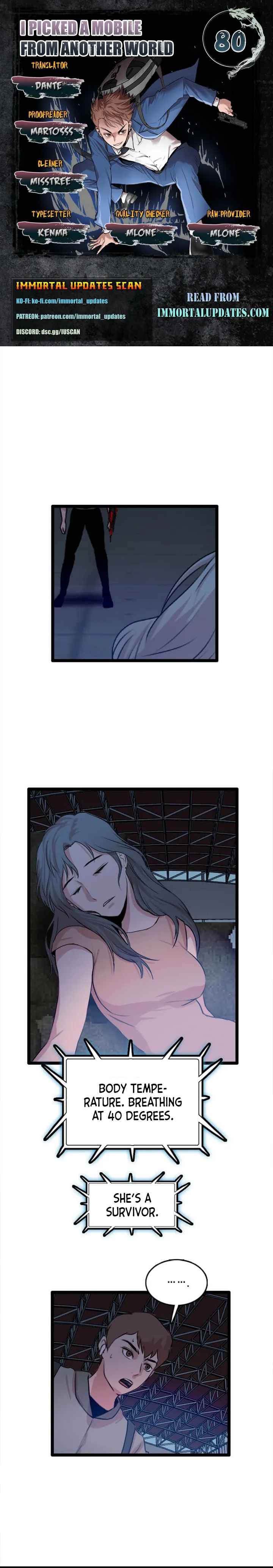 I Picked a Mobile From Another World Chapter 80 - Page 0