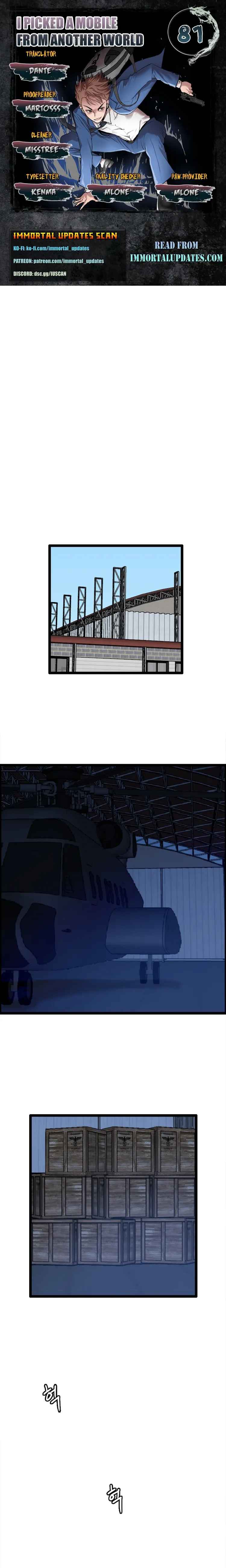 I Picked a Mobile From Another World Chapter 81 - Page 0