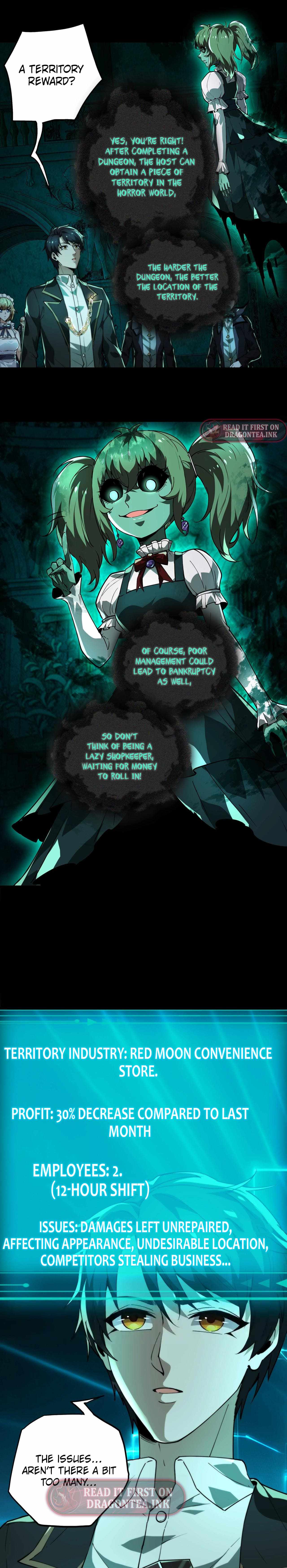 I Play the Horror World as a Simulation Game Chapter 17 - Page 1