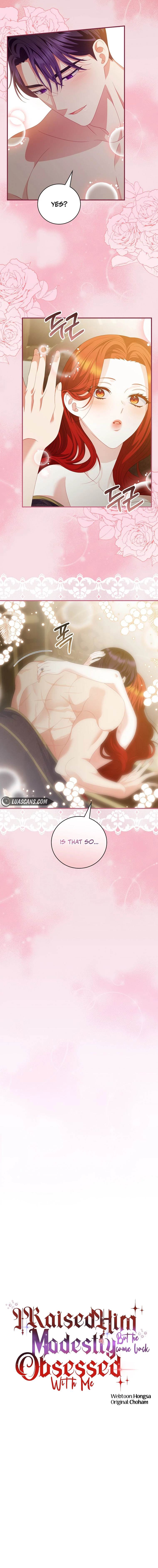 I Raised Him Modestly, But He Came Back Obsessed With Me Chapter 60 - Page 4