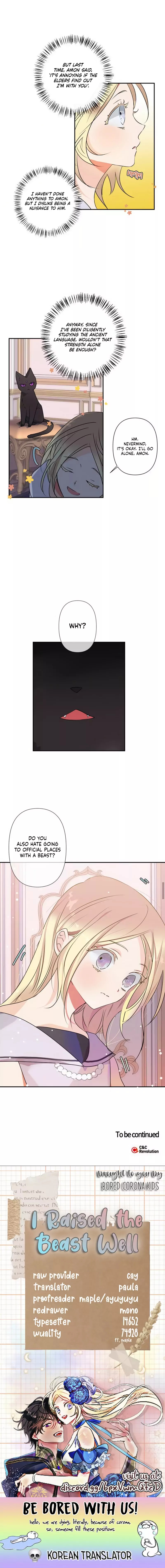 I Raised the Beast Well Chapter 10 - Page 11