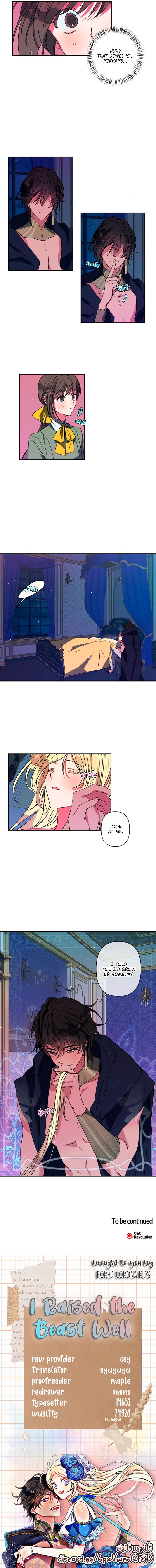 I Raised the Beast Well Chapter 16 - Page 8