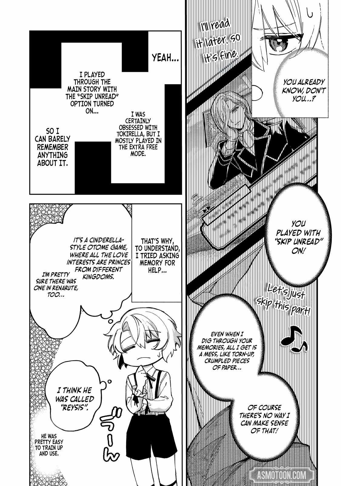I Reincarnated as a Mob Villain in an Otome Game I was Bashing Away at, but I’m Gonna Live Straight Because I don’t Wanna be Condemned Chapter 12 - Page 3